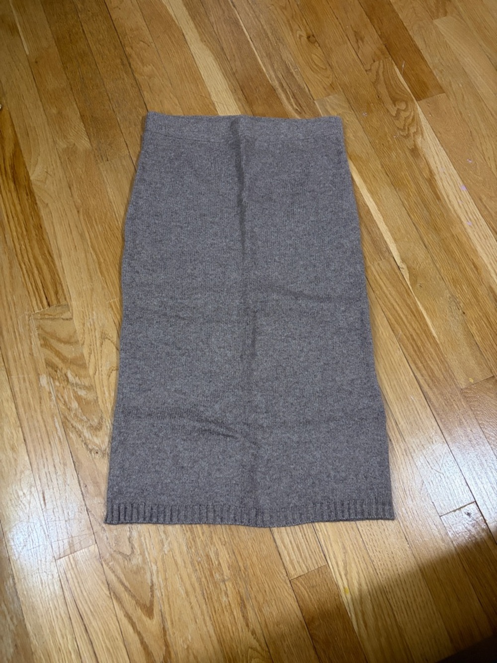 Old Navy Brown Knit Midi Pencil Skirt